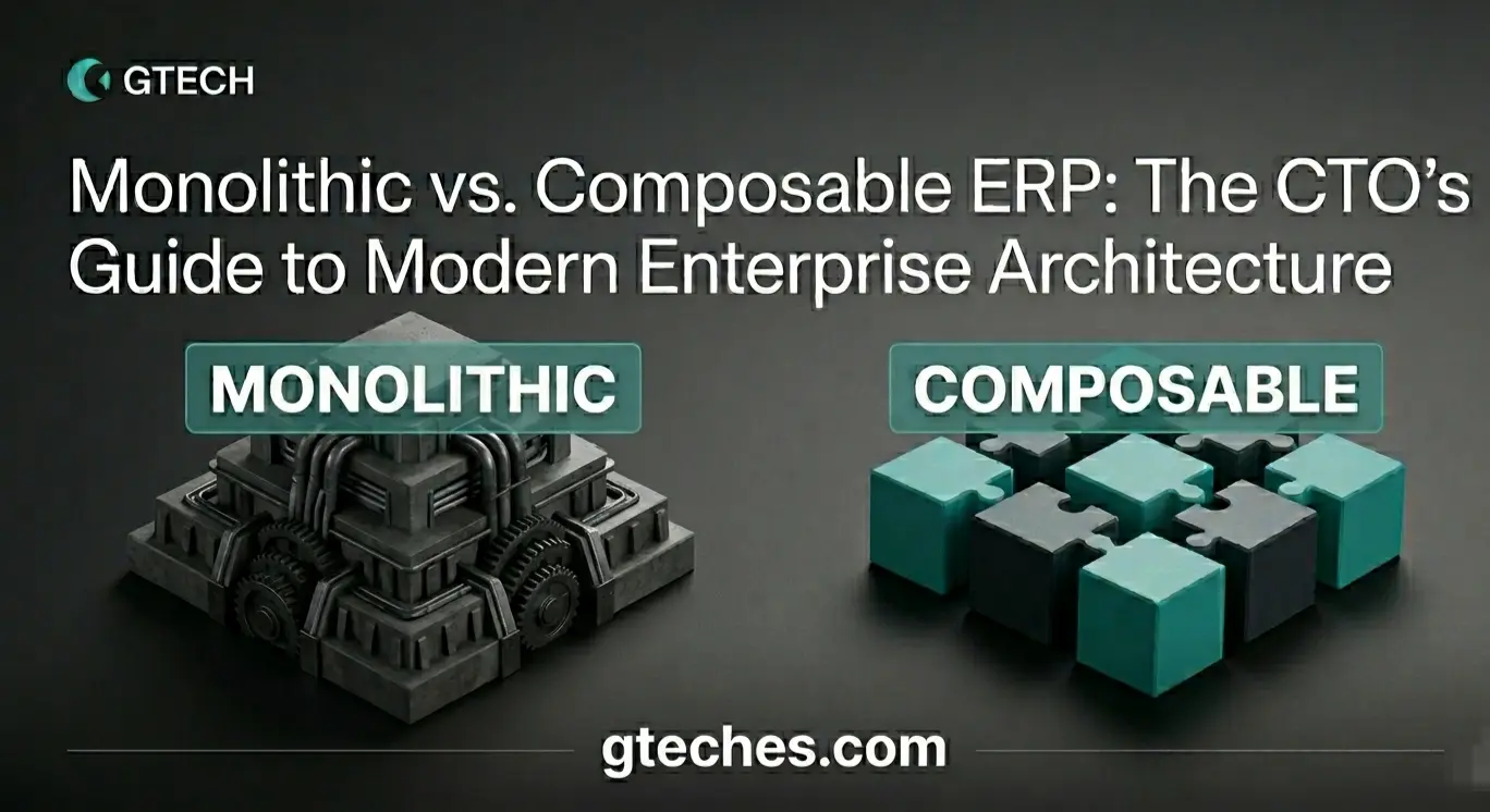 Monolithic vs. Composable ERP: The CTO’s Guide to Modern Enterprise Architecture